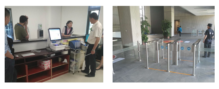 中國空間應用與工程技術中心應用德生訪客系統+道閘